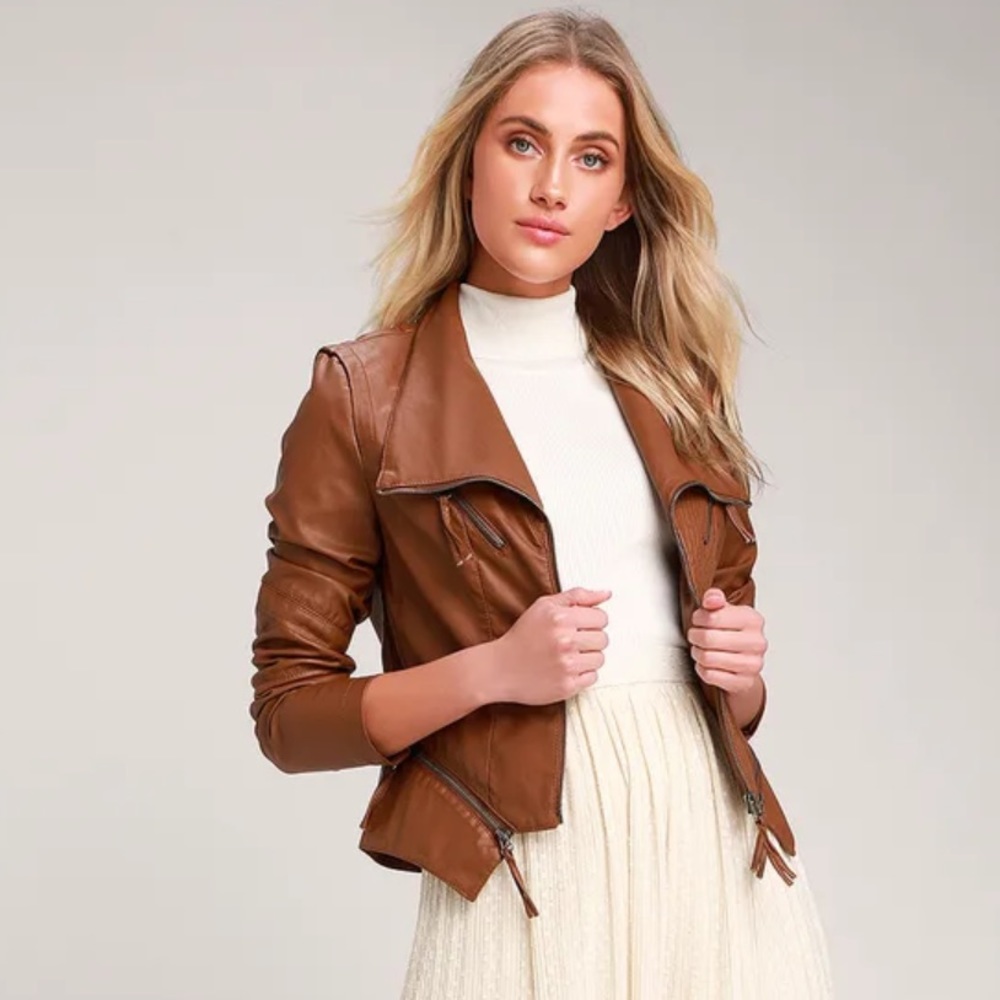 Lulu’s Up On A Tuesday Leather Jacket